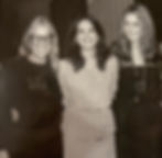 Letty Cottin Pogrebin, Marlo Thomas & Gloria Steinem, three of the four founding mothers of the Ms. Foundation for Women. (Not pictured is Pat Carbine) mid-1970s. Courtesy Letty Cottin Pogrebin.